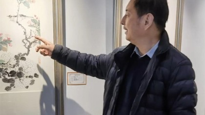 开幕日 | “惠风和畅”迎新春陈忠洲国画精品展