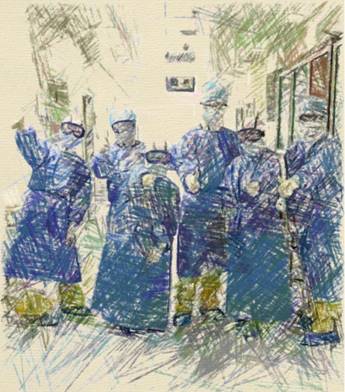 胜利，画种：油画棒